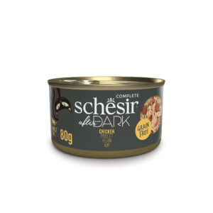Schesir After Dark — Complete wet cat food, chicken, can, 80 g