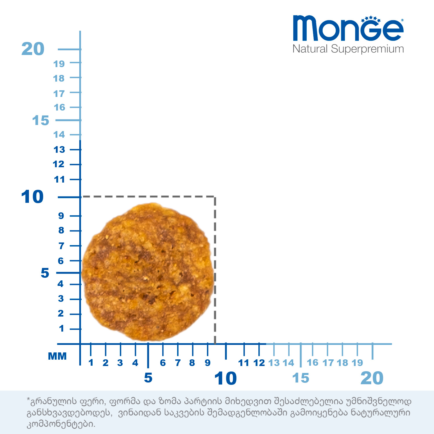 მონჯე სუპერპრემიუმ მონოპროტეინი სტერილიზებული კატებისთვის კალმახით 10კგ - სურათი 3